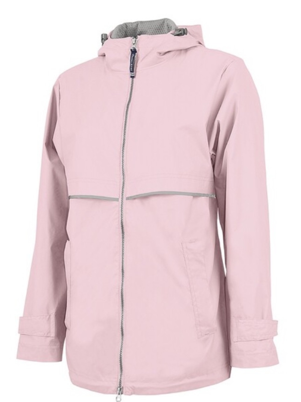 Charles River Apparel Pink New Englander Rain Jacket Windbreaker Size M - Picture 2 of 9